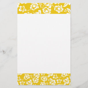 Papelaria Flor Amarelo Havaiano