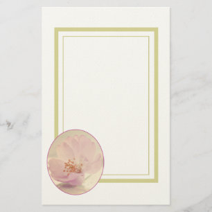 Papelaria Flor cor-de-rosa macia da flor de cerejeira