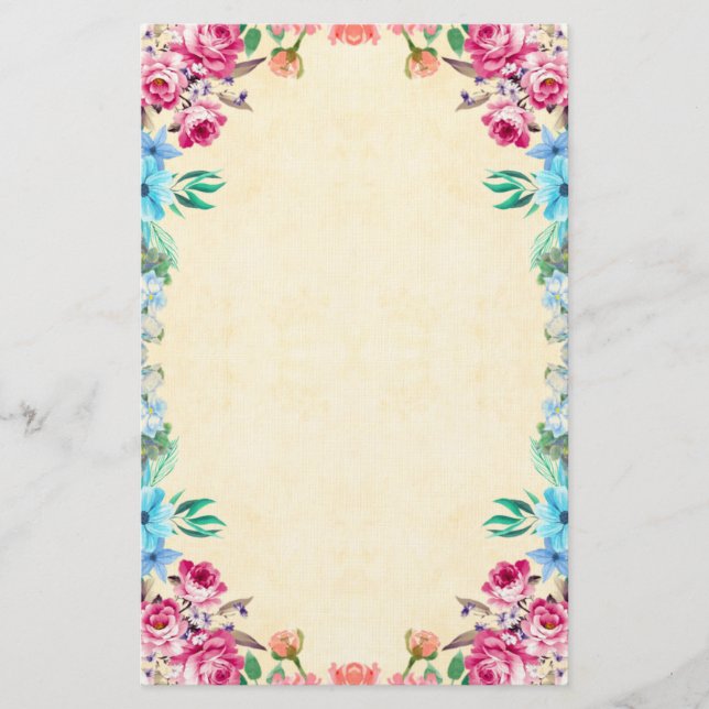 Papelaria Floral (Frente)