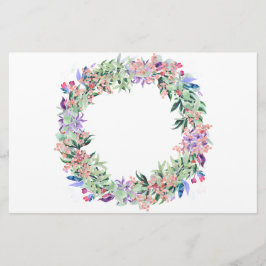 Papelaria Floral Berries Wreath
