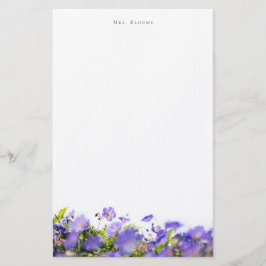 Papelaria Floral Personalizado Elegante