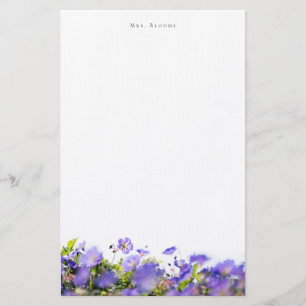 Papelaria Floral Personalizado Elegante