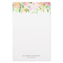 Flores de Aquarela de Densidade | Pastel Floral