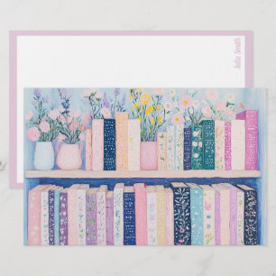Papelaria Flores e Livros bonito