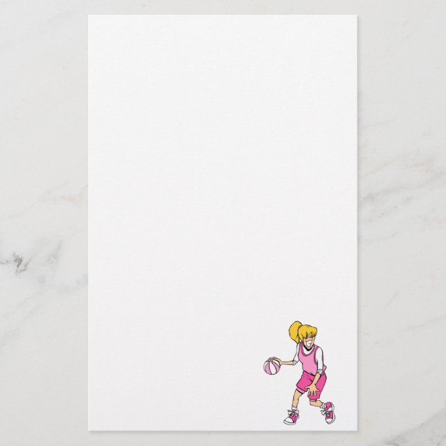 Papelaria Fluxos da menina (Frente)