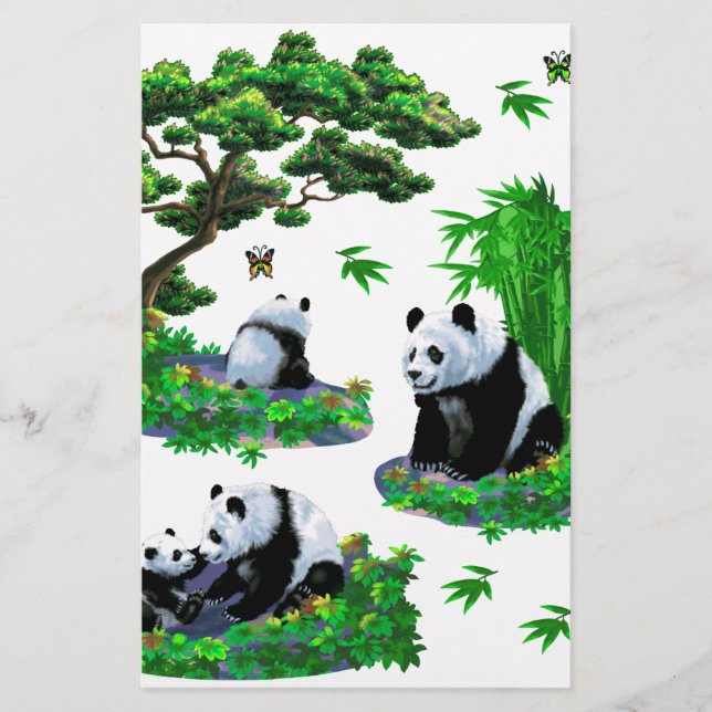 Papelaria fofo Panda Cartoon (Frente)
