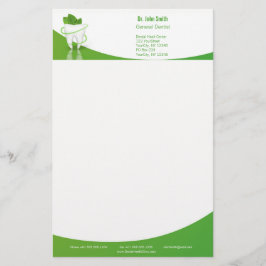 Papelaria Folha de Menta Médica Dental - Material de Escritó