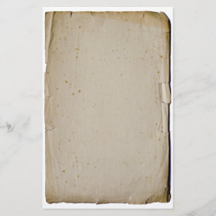 Papelaria Folha de Papel Final do Livro Vintage