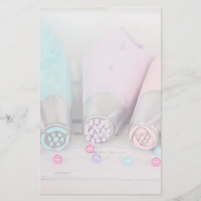 Papelaria Fotografia das ferramentas de decoração de bolos c (Frente)