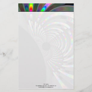 Papelaria Fractal do art deco