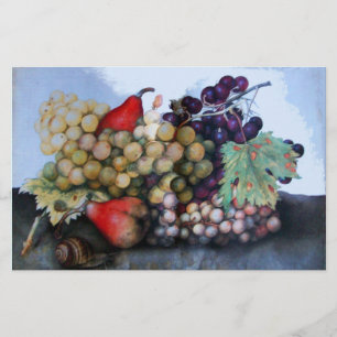 PAPELARIA FRUTAS 1 DA SEASON - UVAS E PERAS