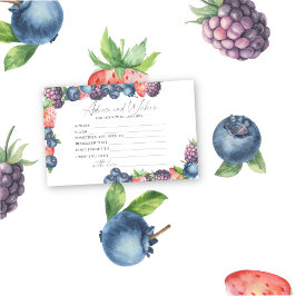 Papelaria Frutas - Conselhos e Desejos para Chá de Noiva