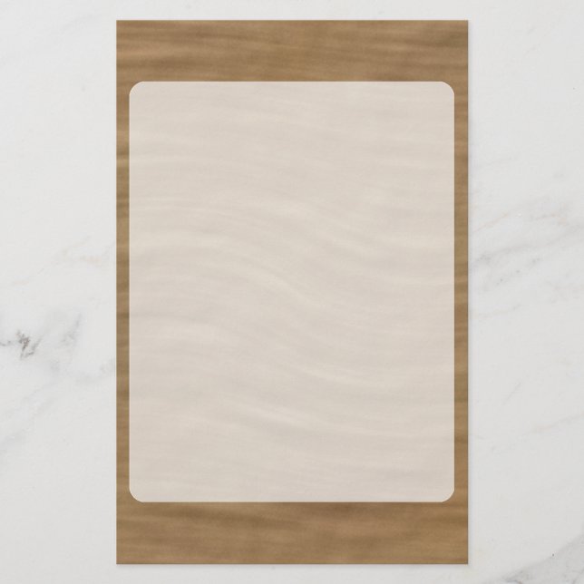 Papelaria Fundo com Aparência de Arenito Bege Natural (Frente)