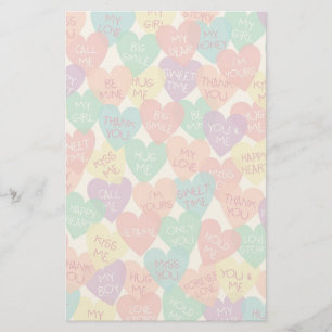 Papelaria Fundo da forma do amor