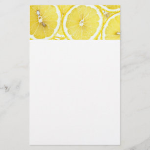 Papelaria Fundo de limão