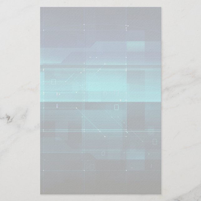 Papelaria Fundo digital de alta tecnologia (Frente)