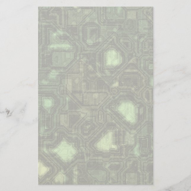 Papelaria Fundo do circuito do computador (Frente)