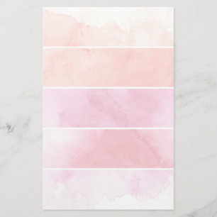 Papelaria fundo dos banners de aquarela para o seu design