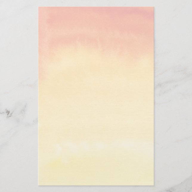 Papelaria fundo pintado com Abstrato d'água. (Frente)