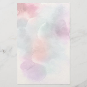 Papelaria Fundo pintado com Abstrato de aquarela 10
