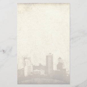 Papelaria Fundo sujo da cidade