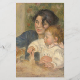 Papelaria Gabrielle e Jean (por Pierre-Auguste Renoir)