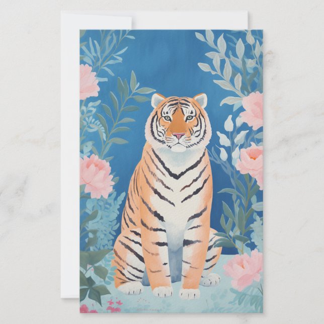 Papelaria Garden Tiger (Frente)