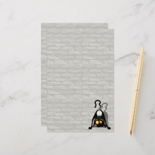 Papelaria Gato de Cabeça para Baixo Personagem de Desenho An