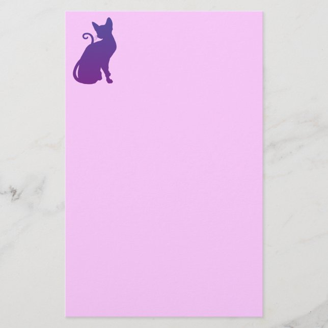 Papelaria Gato Roxo (Frente)