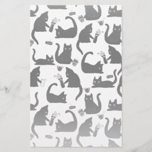 Papelaria Gatos defeituosos a travar as coisas