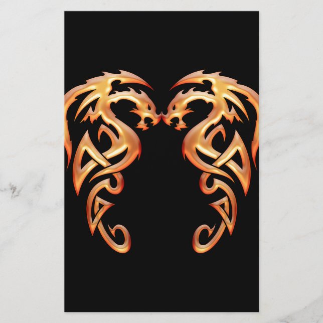 Papelaria Gêmeos Dragões (Frente)