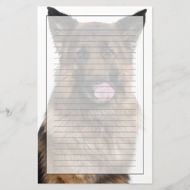 Papelaria German shepherd (Frente)