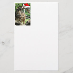 Papelaria Girafa de Natal
