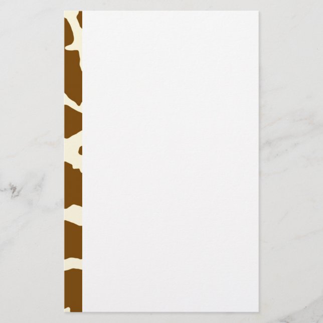 Papelaria Giraffe Impressão (Frente)