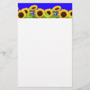 Papelaria Girassóis - Bandeira Ucraniana Liberdade de Paz U