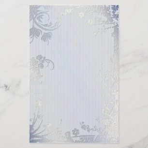 Papelaria Glimmer prateado - Papel de carta