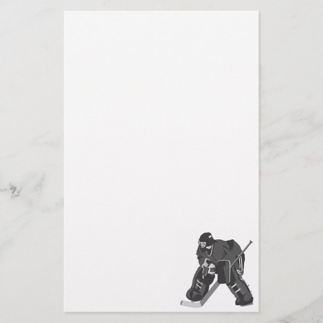 Papelaria Goalie (Frente)