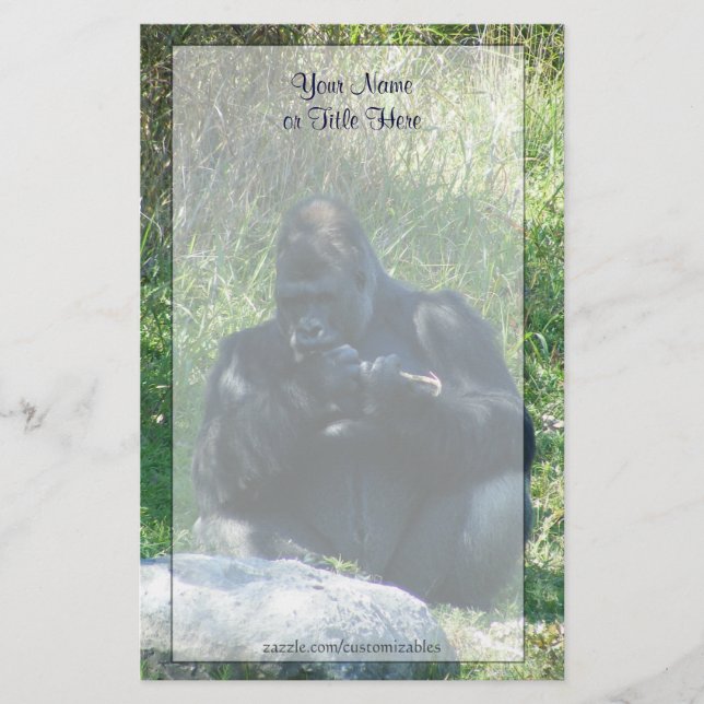 Papelaria Gorilla Stationery (Frente)
