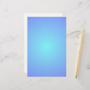 Papelaria Gradiente de Cores Azul Céu Azuis Aqua
