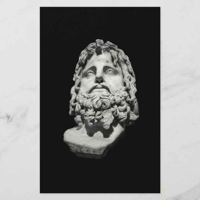 Papelaria Greco Roman Bust (Frente)