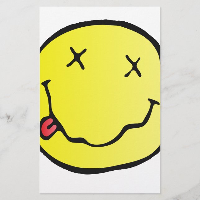 Papelaria grunge emoji (Frente)