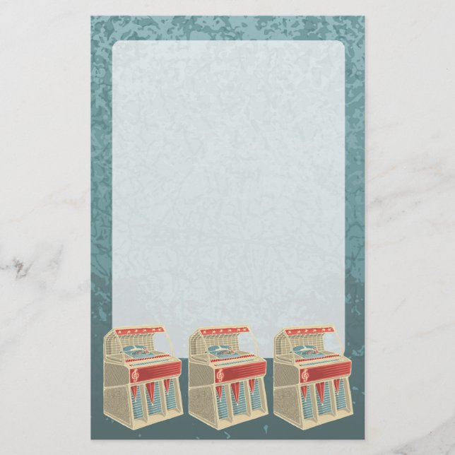 Papelaria Grunge Jukebox (Frente)