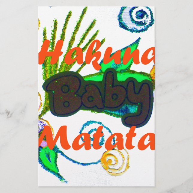 Papelaria Hakuna Matata Baby.png (Frente)
