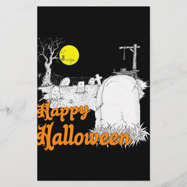 Papelaria Halloween DIY (Frente)