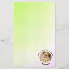 Papelaria Hammyville - Hamster bonito com citação motivacion