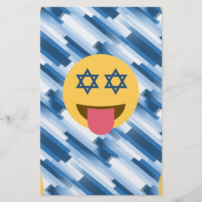 Papelaria hanukkah chanukkah emoji (Frente)