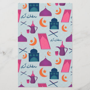 Papelaria Happy Ramadan Pattern