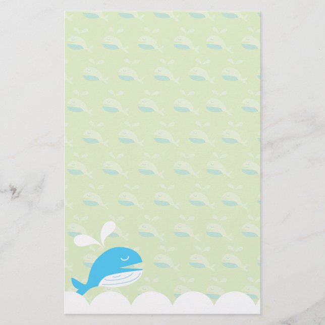 Papelaria Happy Whale Stationery (Frente)