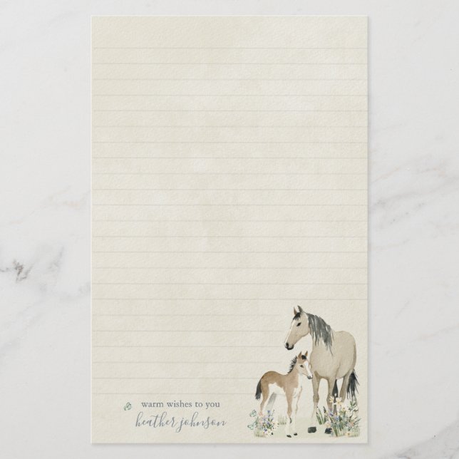 Papelaria Hearthlight Notes Meadow & Mane Notes (Frente)