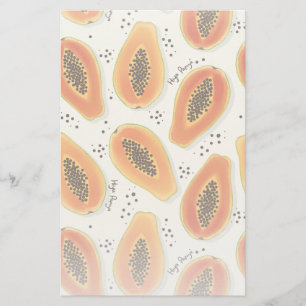 Papelaria Hiya Papaya Pattern